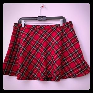 Tripp NYC plaid mini skirt!
